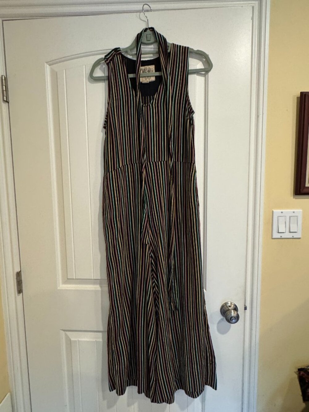 ACE & JIG Alley Jumper Fete Cotton Striped Jumpsuit Size XS